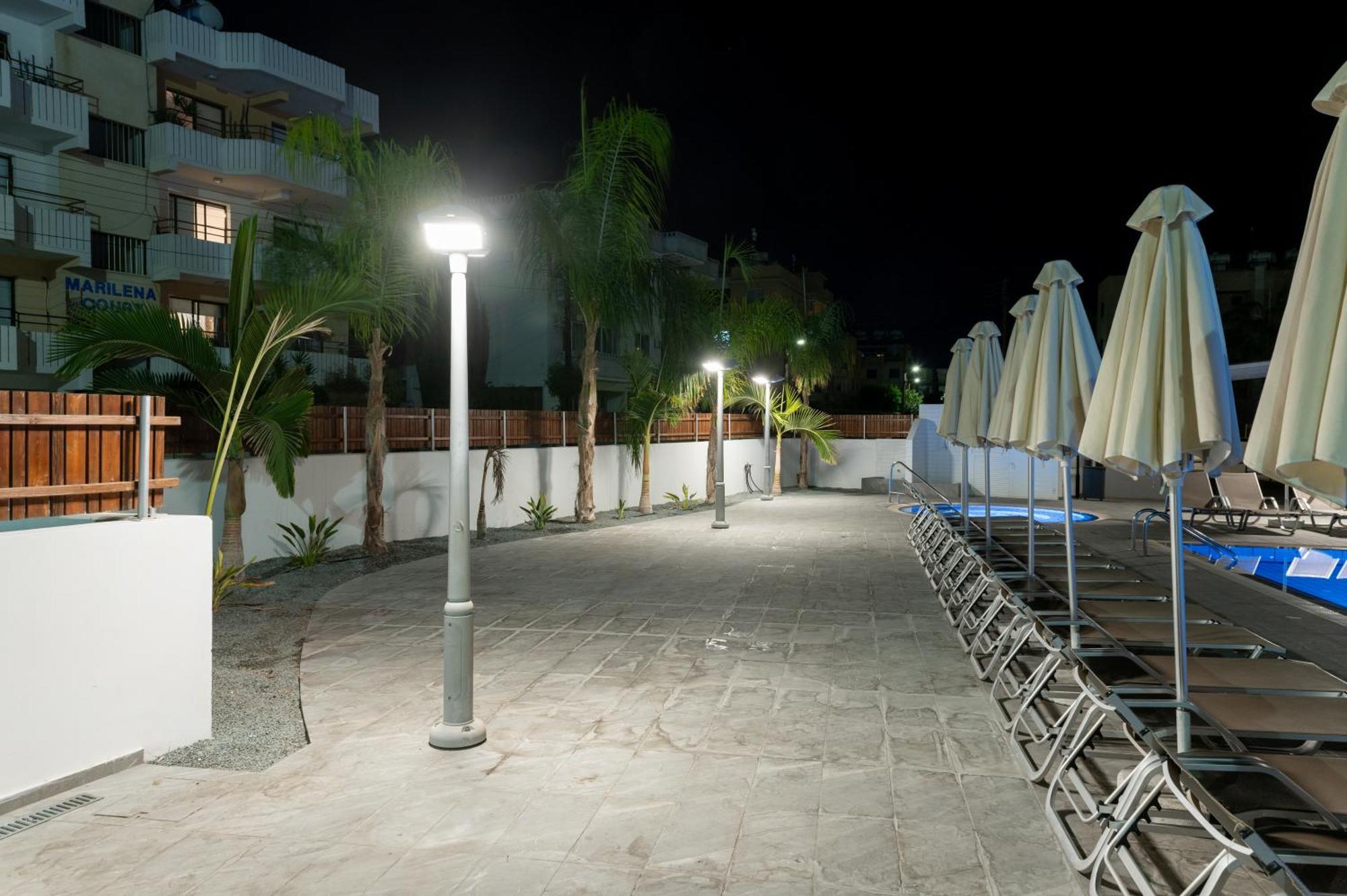 Kefalos Damon Hotel Apartments Paphos Exterior foto